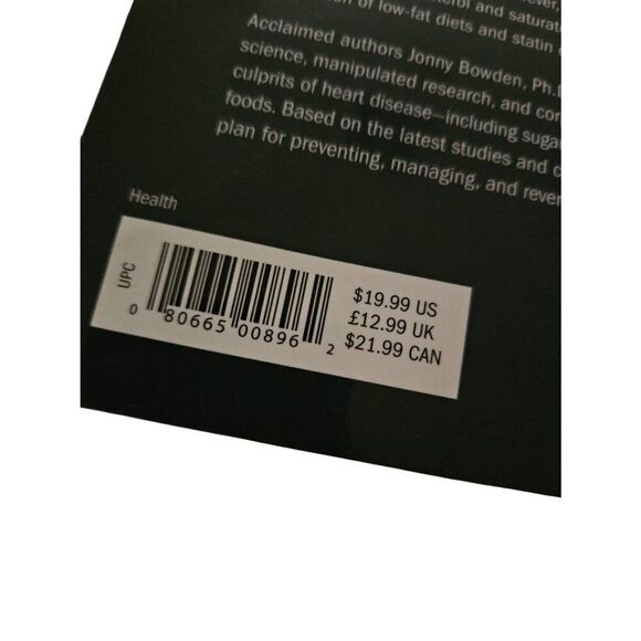 The great cholesterol myth by Jonny Bowden PH.D and Stephen Sinatra M.D.  fair w - Picture 2 of 6
